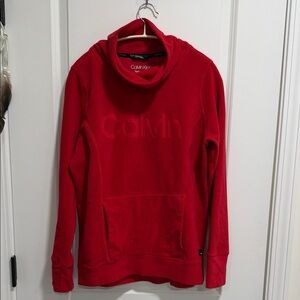 Calvin Klein Vibrant Red Sweatshirt